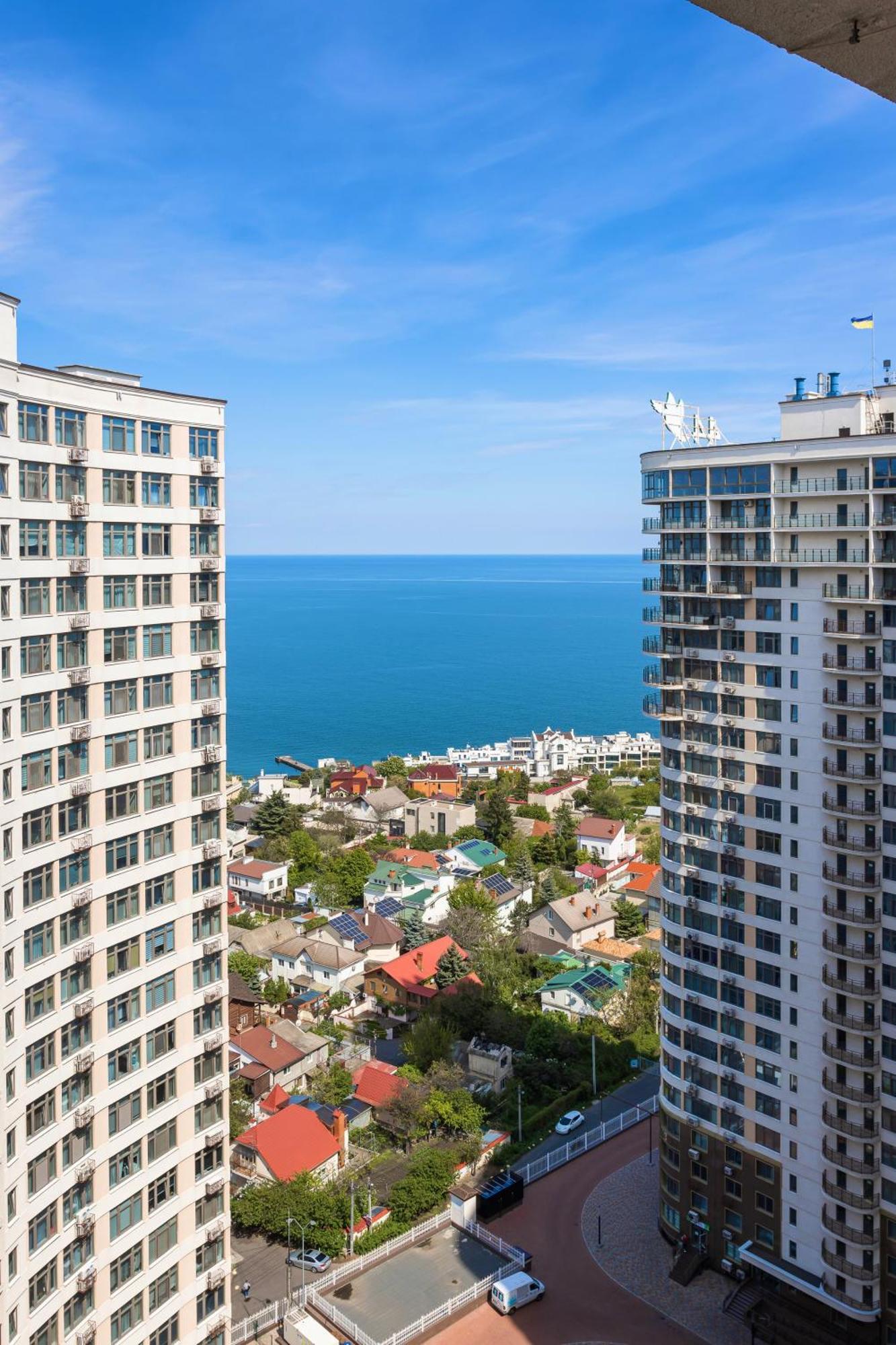 Direct Sea View Leilighet Odessa Eksteriør bilde